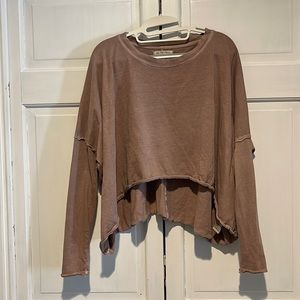 We the free top size medium